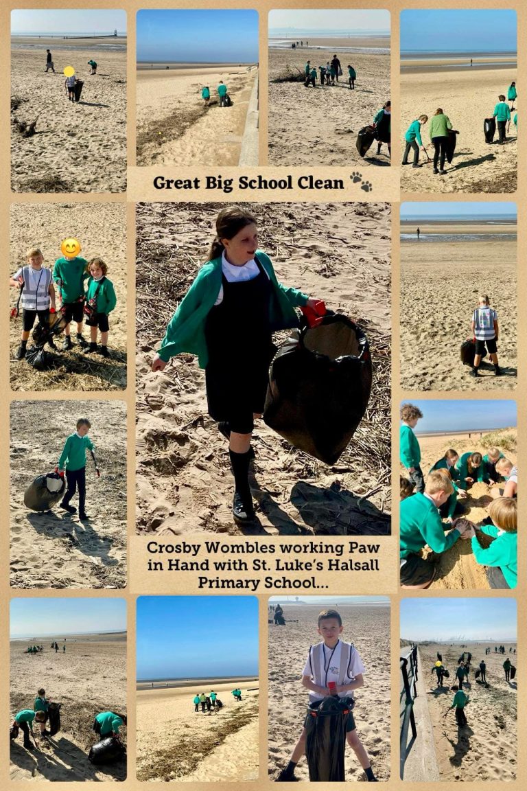 The GB Spring Clean with St Luke’s Halsall Primary School